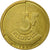 Moneda, Bélgica, 5 Francs, 5 Frank, 1986, Brussels, MBC+, Brass Or