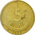 Münze, Belgien, 5 Francs, 5 Frank, 1986, Brussels, S+, Brass Or