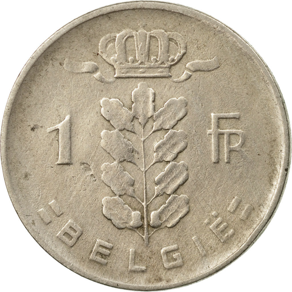 Coin, Belgium, Franc, 1952, Brussels, EF(40-45), Copper-nickel, KM:143.1