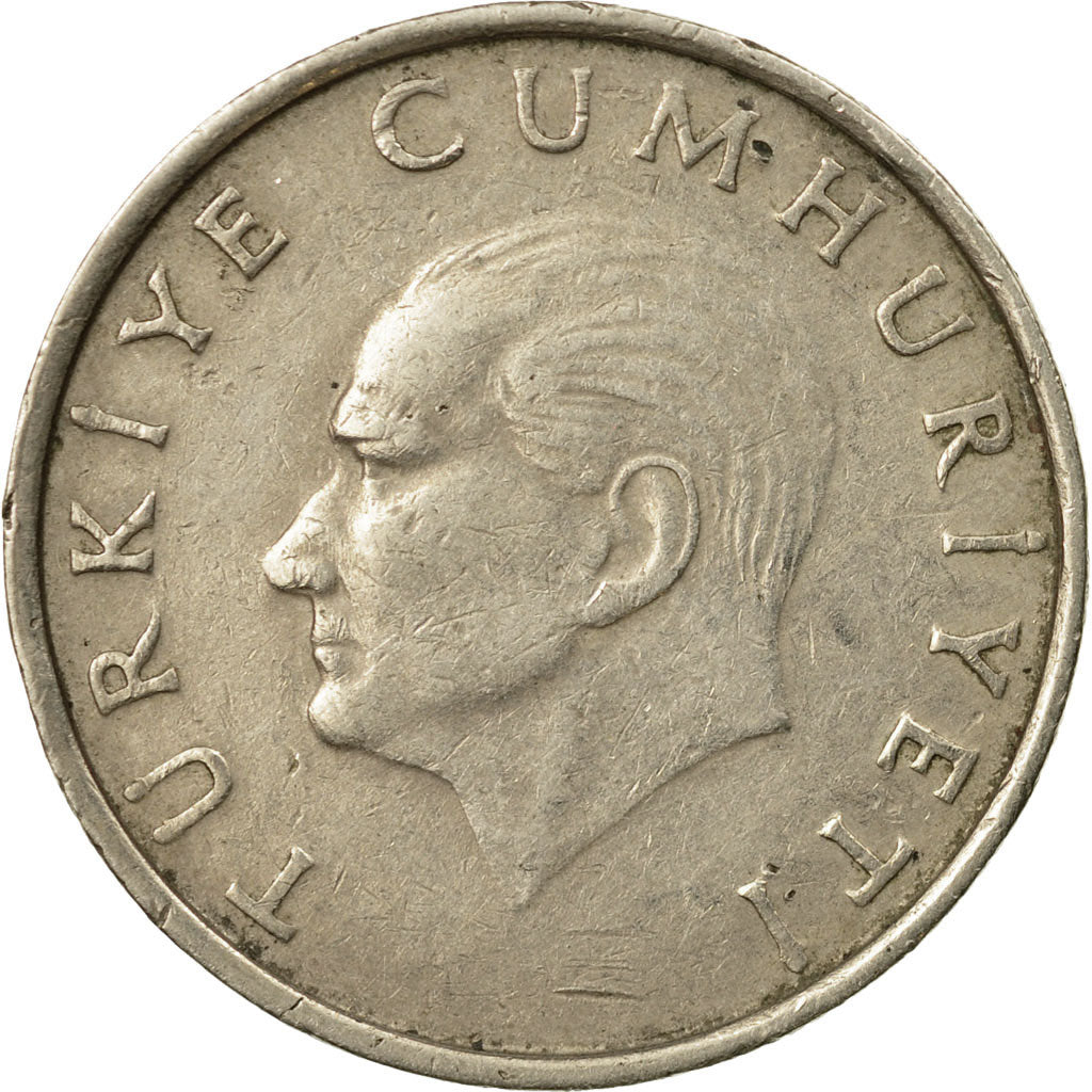 Monnaie, Turquie, 50 Lira, 1986, TTB+, Copper-Nickel-Zinc, KM:966