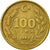 Moneda, Turquía, 100 Lira, 1989, MBC+, Aluminio - bronce, KM:988