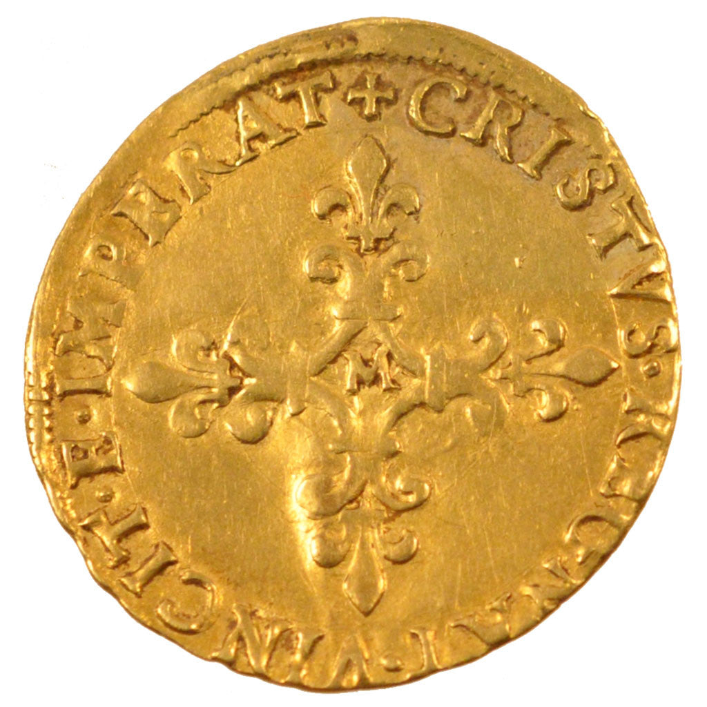 Coin, France, Ecu d'or, 1567, Toulouse, EF(40-45), Gold, Duplessy:1057