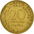 Coin, France, Marianne, 20 Centimes, 1962, Paris, EF(40-45), Aluminum-Bronze