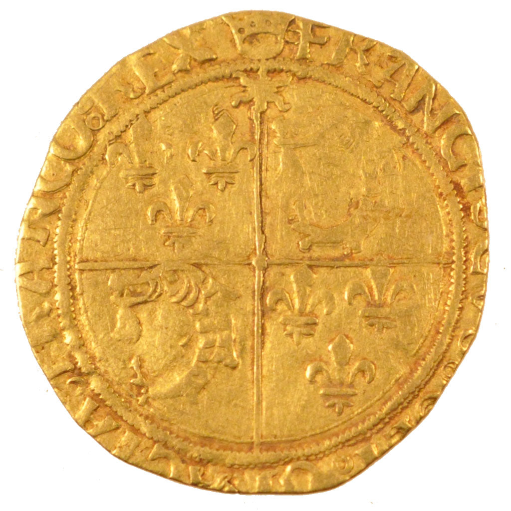 FRANCE, Ecu d'or, Cremieu, VF(20-25), Gold, Duplessy #782, 2.60