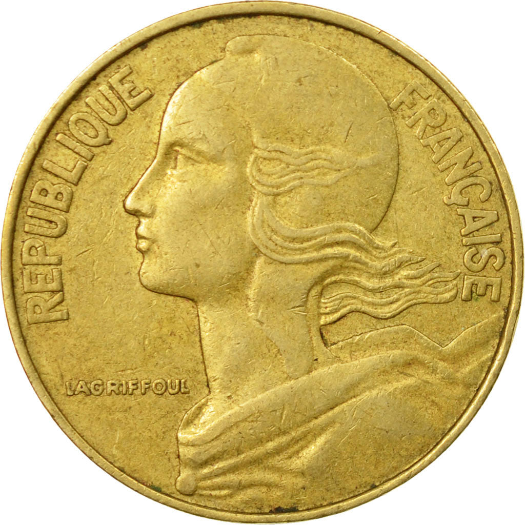 Munten, Frankrijk, Marianne, 20 Centimes, 1978, Paris, ZF, Aluminum-Bronze