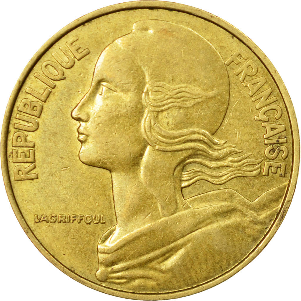 Munten, Frankrijk, Marianne, 20 Centimes, 1981, Paris, ZF+, Aluminum-Bronze