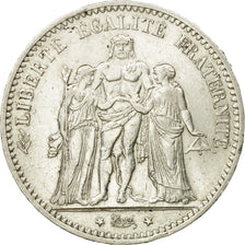 Coin, France, Hercule, 5 Francs, 1874, Paris, EF(40-45), Silver, KM:820.1
