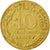 Moneta, Francja, Marianne, 10 Centimes, 1979, Paris, EF(40-45), Aluminium-Brąz