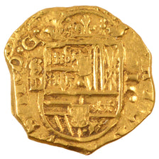 Spain, 2 Escudos, 1615, Sevilla, AU(50-53), Gold, 6.63