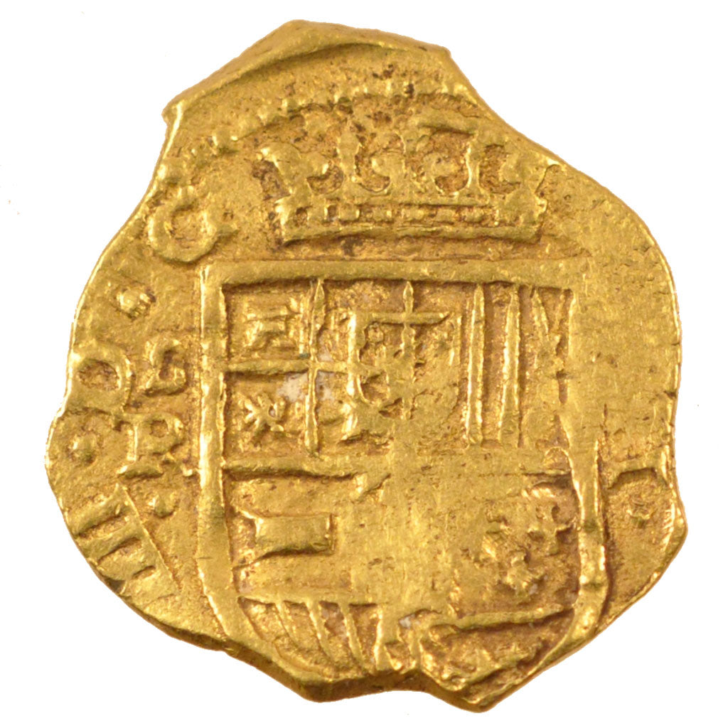 Spain, 2 Escudos, AU(50-53), Gold, 6.75