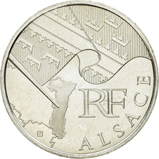 France, 10 Euro, Alsace, 2010, MS(63), Silver, KM:1652