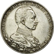 Moneta, Stati tedeschi, PRUSSIA, Wilhelm II, 3 Mark, 1913, Berlin, BB+, Argento