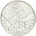 France, 10 Euro, Franche-Comté, 2010, MS(63), Silver, KM:1653