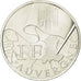 France, 10 Euro, Auvergne, 2010, MS(63), Silver, KM:1646