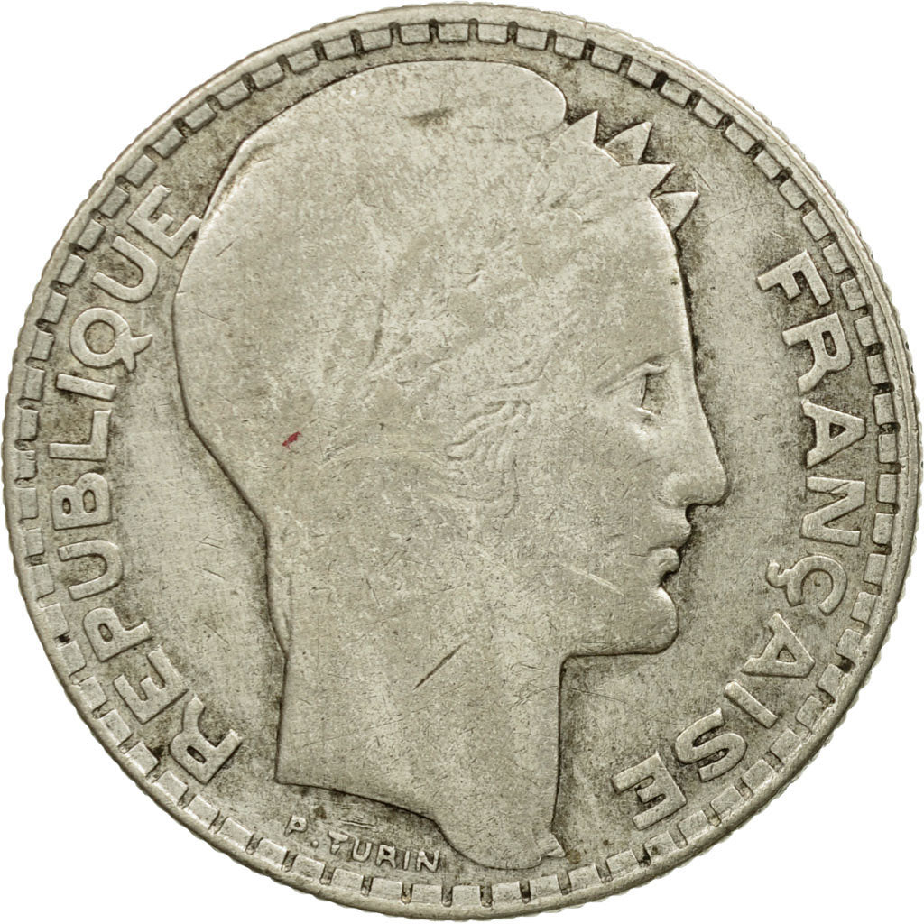 Monnaie, France, Turin, 10 Francs, 1930, Paris, TB+, Argent, Gadoury:801, KM:878