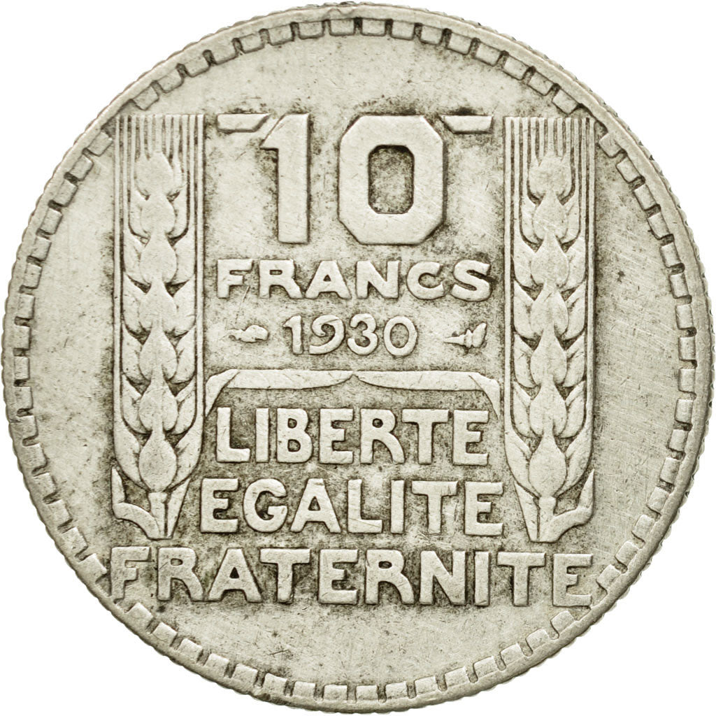 Monnaie, France, Turin, 10 Francs, 1930, Paris, TB+, Argent, Gadoury:801, KM:878