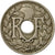 Moneta, Francia, Lindauer, 25 Centimes, 1922, MB, Rame-nichel, KM:867a