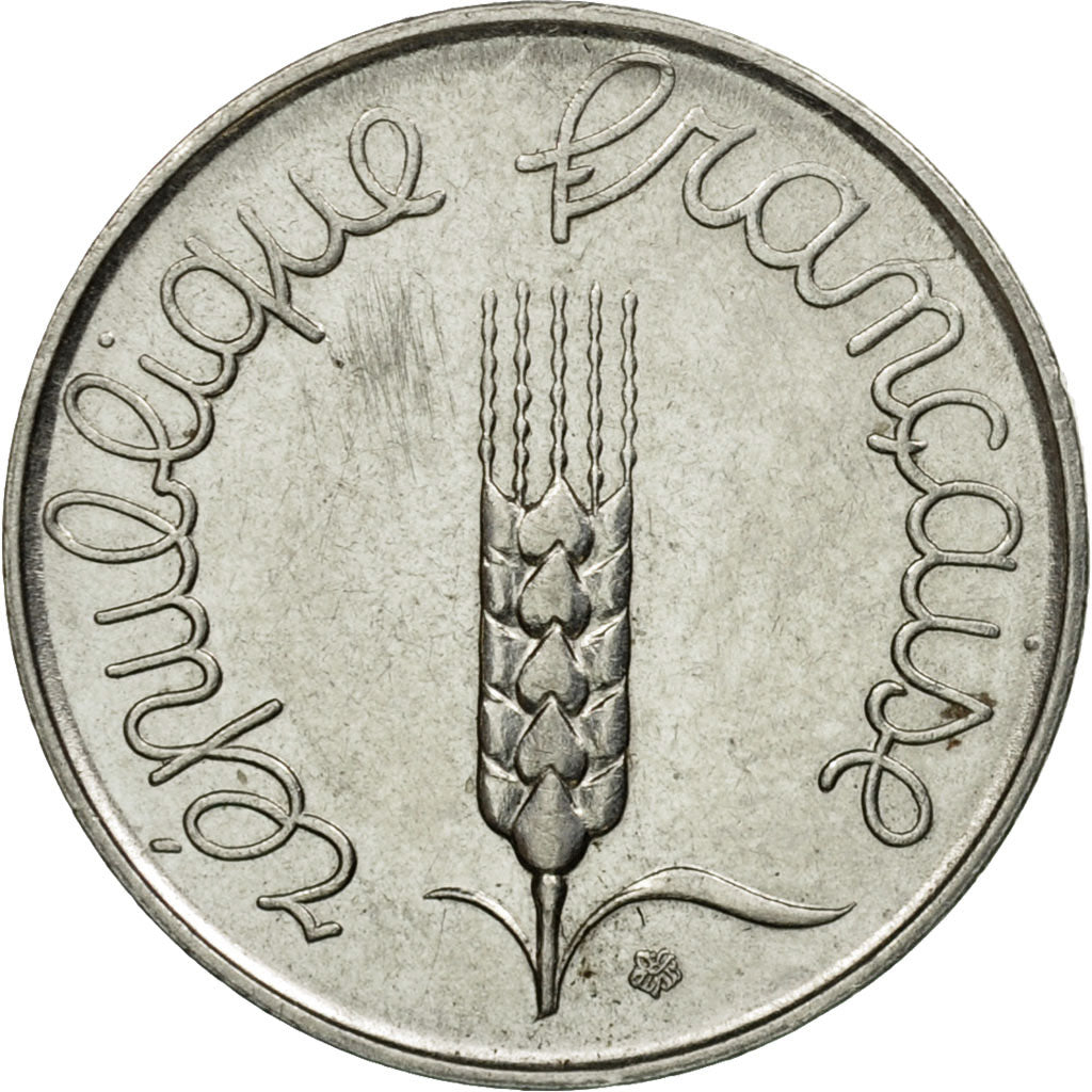Coin, France, Épi, 5 Centimes, 1964, Paris, AU(50-53), Stainless Steel, KM:927