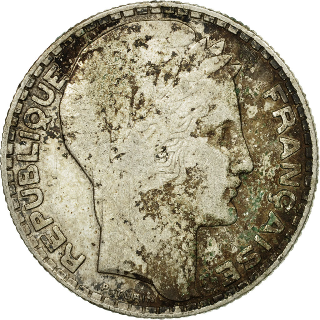 Coin, France, Turin, 10 Francs, 1932, Paris, VF(20-25), Silver, KM:878