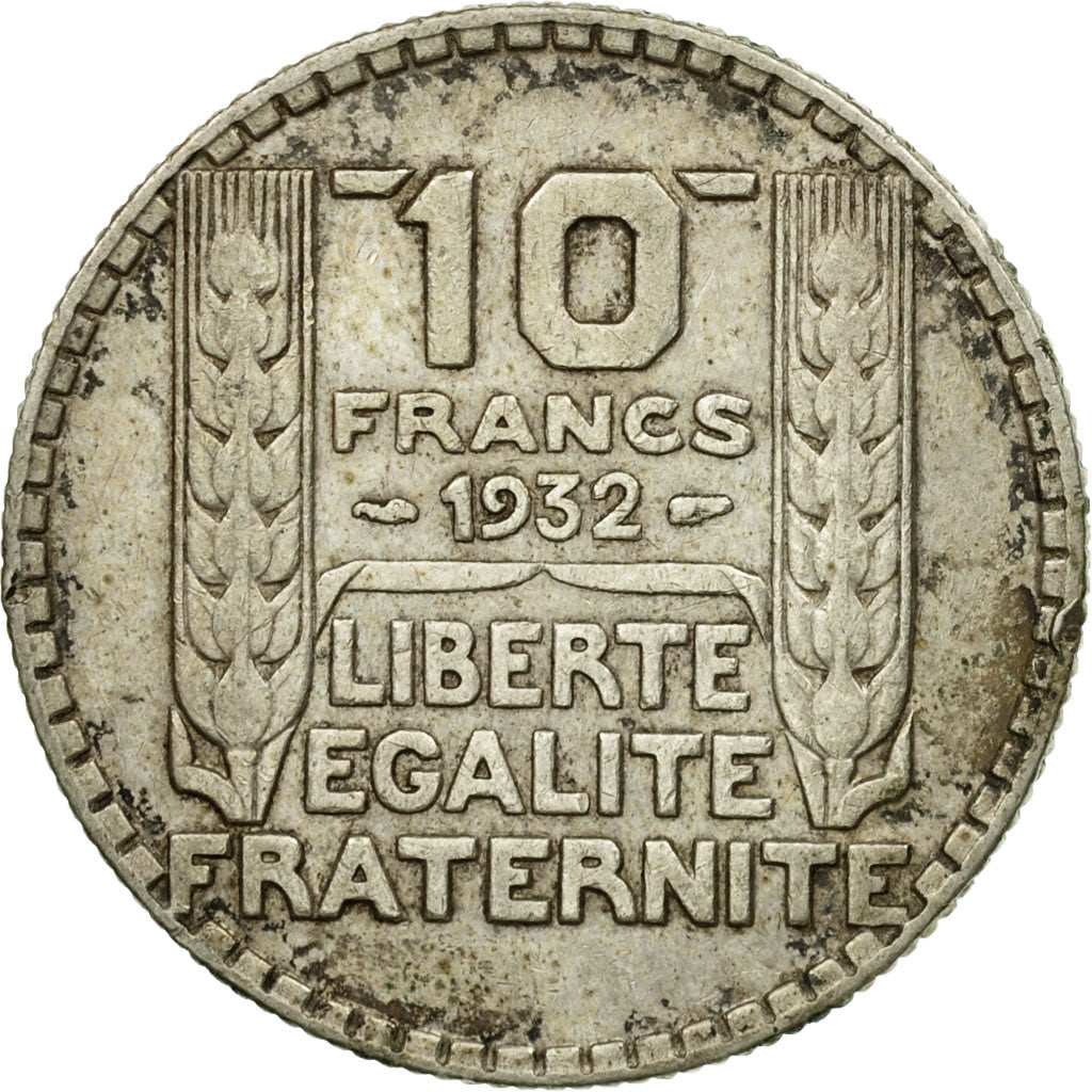 Coin, France, Turin, 10 Francs, 1932, Paris, VF(20-25), Silver, KM:878