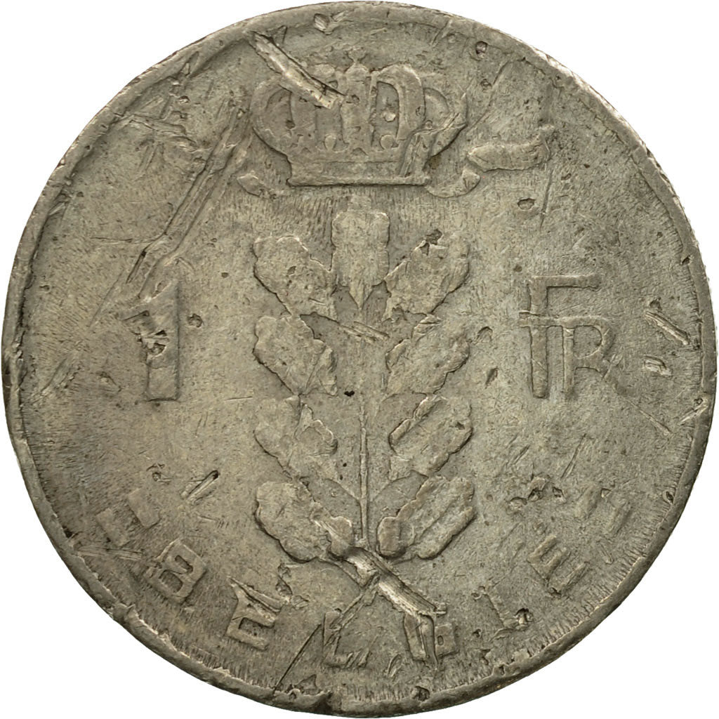 Munten, België, Franc, 1975, FR, Copper-nickel, KM:143.1