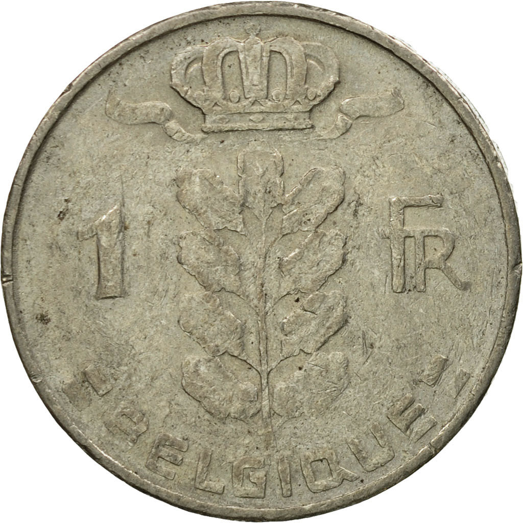 Münze, Belgien, Franc, 1980, Brussels, SS, Copper-nickel, KM:142.1