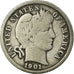 Coin, United States, Barber Dime, Dime, 1901, U.S. Mint, Philadelphia