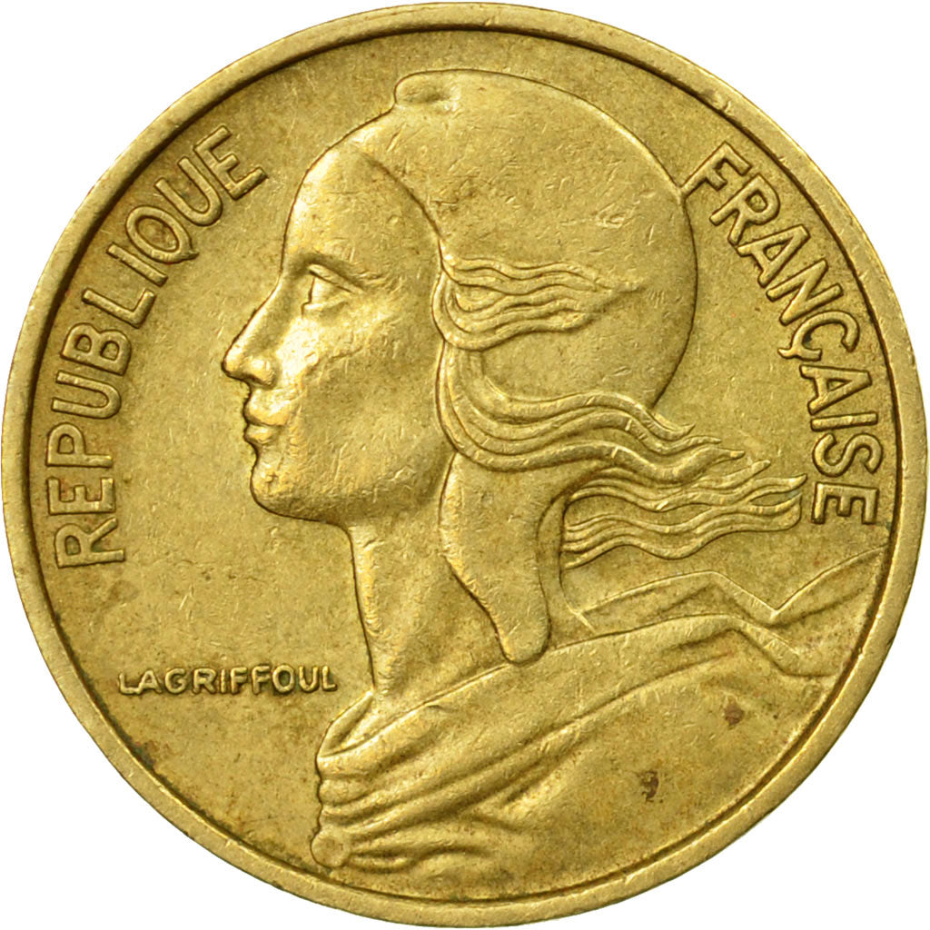 Coin, France, Marianne, 5 Centimes, 1971, Paris, EF(40-45), Aluminum-Bronze