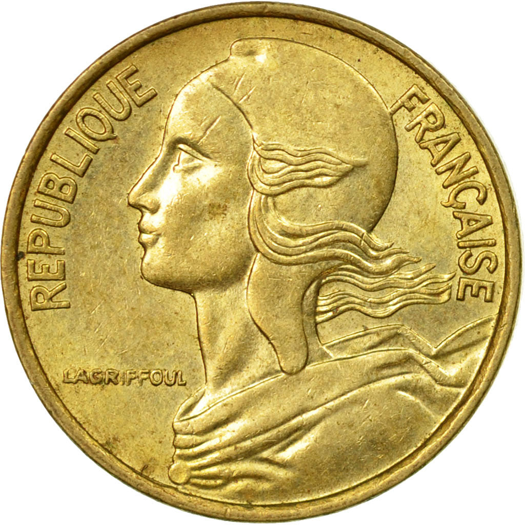 Coin, France, Marianne, 5 Centimes, 1976, Paris, VF(30-35), Aluminum-Bronze