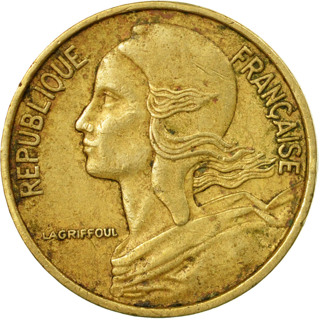 Coin, France, Marianne, 5 Centimes, 1966, Paris, VF(30-35), Aluminum-Bronze