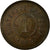 Moneda, BRUNÉI, Cent, 1886, MBC+, Cobre, KM:3
