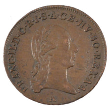 AUSTRIA, Kreuzer, 1800, Vienne, KM #2111, AU(55-58), Billon, 4.13