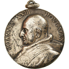 Vatikan, Medaille, Le Pape Jean XXIII, Religions & beliefs, SS+, Silvered bronze