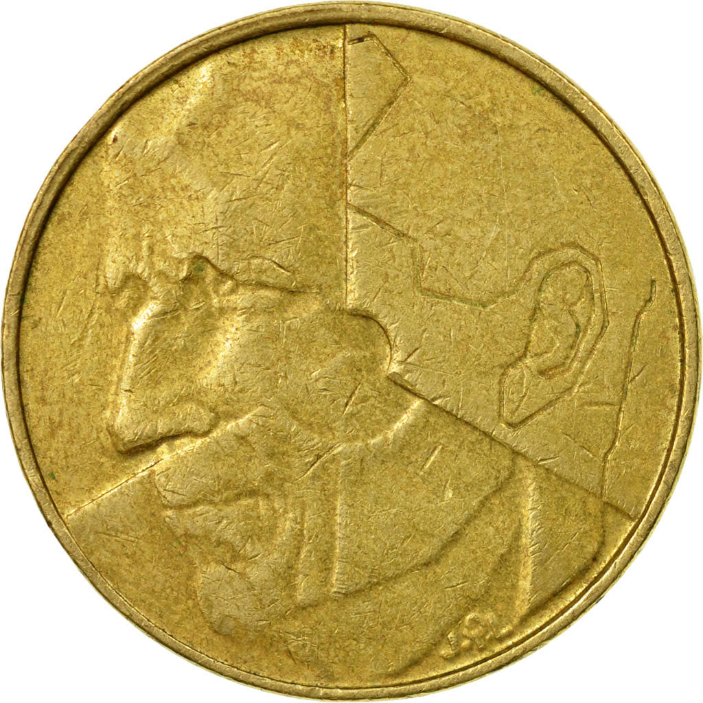 Munten, België, 5 Francs, 5 Frank, 1986, ZF, Nickel, KM:117.2