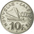 Moneda, Nueva Caledonia, 10 Francs, 1995, Paris, EBC, Níquel, KM:11