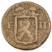 LUXEMBOURG, Sol, 1795, KM #19, EF(40-45), Copper, 18.44