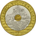Moneta, Francia, Mont Saint Michel, 20 Francs, 1992, MB+, Tri-metallico