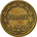 Moneta, Francia, France Libre, 2 Francs, 1944, Philadelphia, BB, Ottone, KM:905