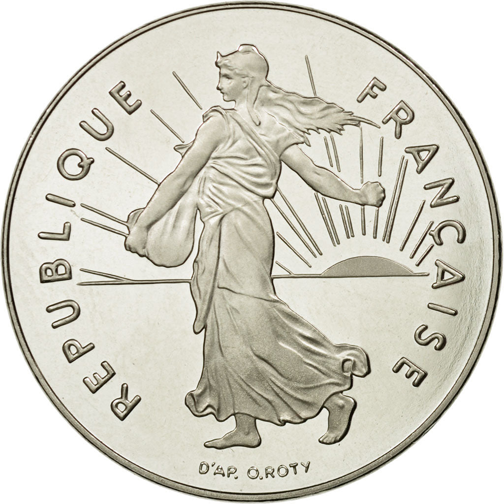 Coin, France, Semeuse, 5 Francs, 2001, Paris, MS(65-70), Nickel Clad