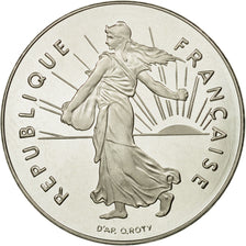 Coin, France, Semeuse, 5 Francs, 2001, Paris, MS(65-70), Nickel Clad