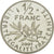 Coin, France, Semeuse, 1/2 Franc, 2001, MS(65-70), Nickel, KM:931.2