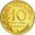 Monnaie, France, Marianne, 10 Centimes, 2001, Paris, FDC, Aluminum-Bronze