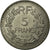 Moneda, Francia, Lavrillier, 5 Francs, 1938, Paris, MBC+, Níquel, Gadoury:760