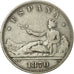 Coin, Spain, Provisional Government, 2 Pesetas, 1870, VF(20-25), Silver, KM:654