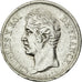 Münze, Frankreich, Charles X, 5 Francs, 1827, Bordeaux, S+, Silber, KM:728.7