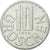 Coin, Austria, 10 Groschen, 1990, Vienna, EF(40-45), Aluminum, KM:2878