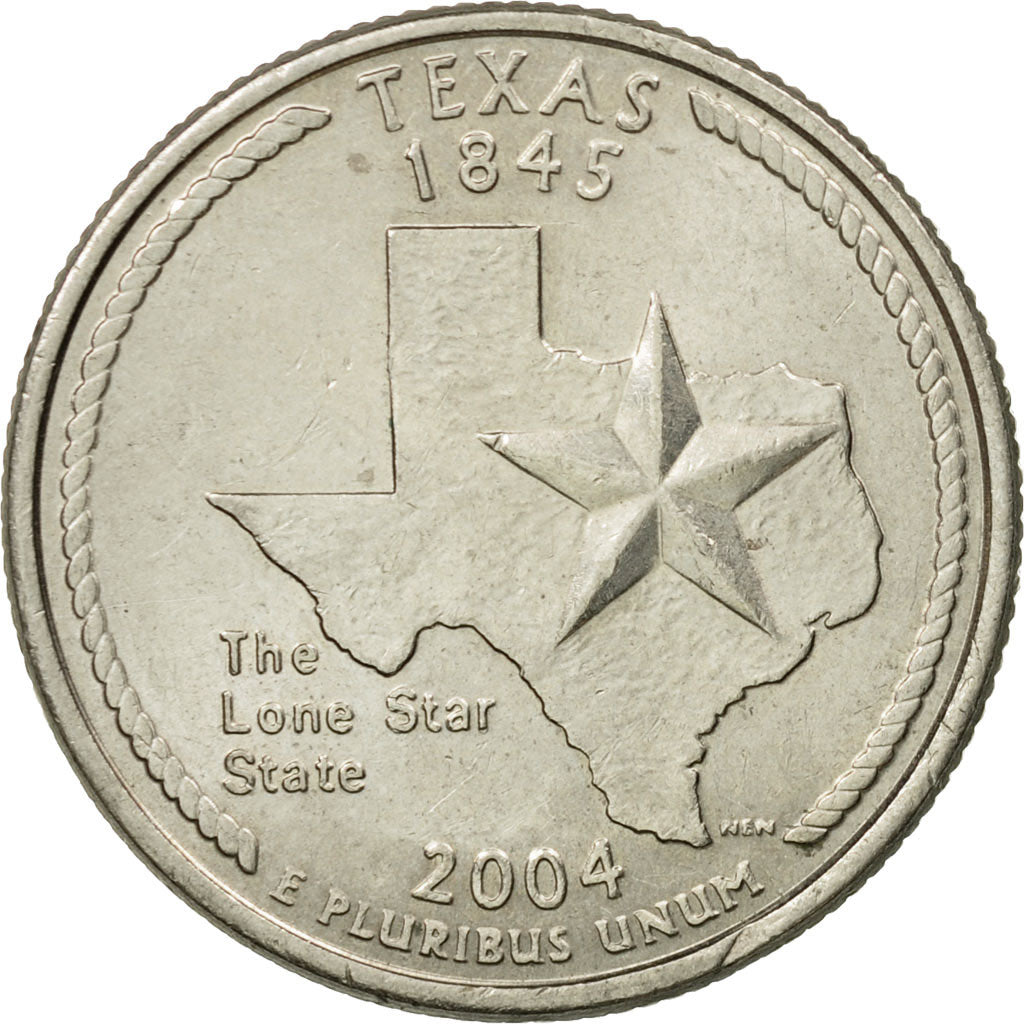 Moneta, USA, Quarter, 2004, U.S. Mint, Philadelphia, EF(40-45), Miedź-Nikiel