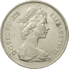 Moneta, Gran Bretagna, Elizabeth II, 10 New Pence, 1976, MB, Rame-nichel, KM:912