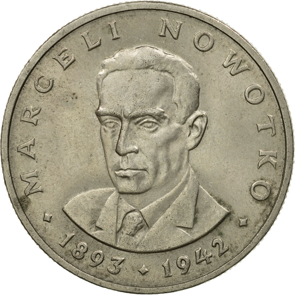 Coin, Poland, 20 Zlotych, 1976, Warsaw, AU(50-53), Copper-nickel, KM:69
