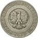 Coin, Poland, 20 Zlotych, 1973, EF(40-45), Copper-nickel, KM:67